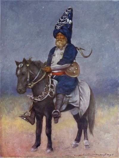 Een Akalis Fanatieke Toegewijde door Mortimer Ludington Menpes